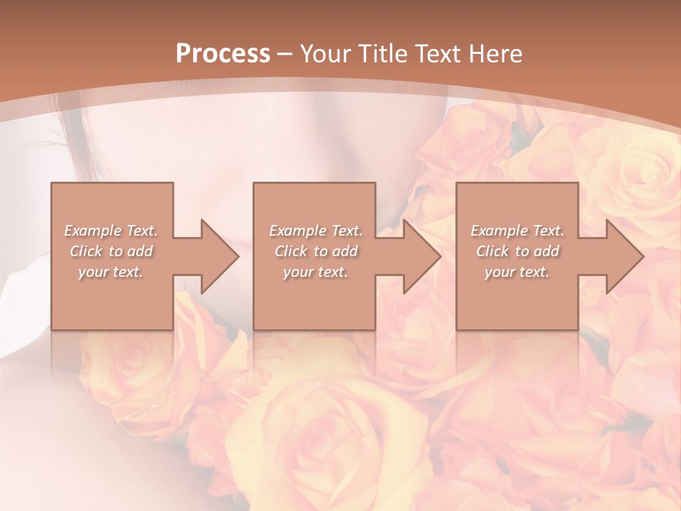 Holiday Female Present PowerPoint Template