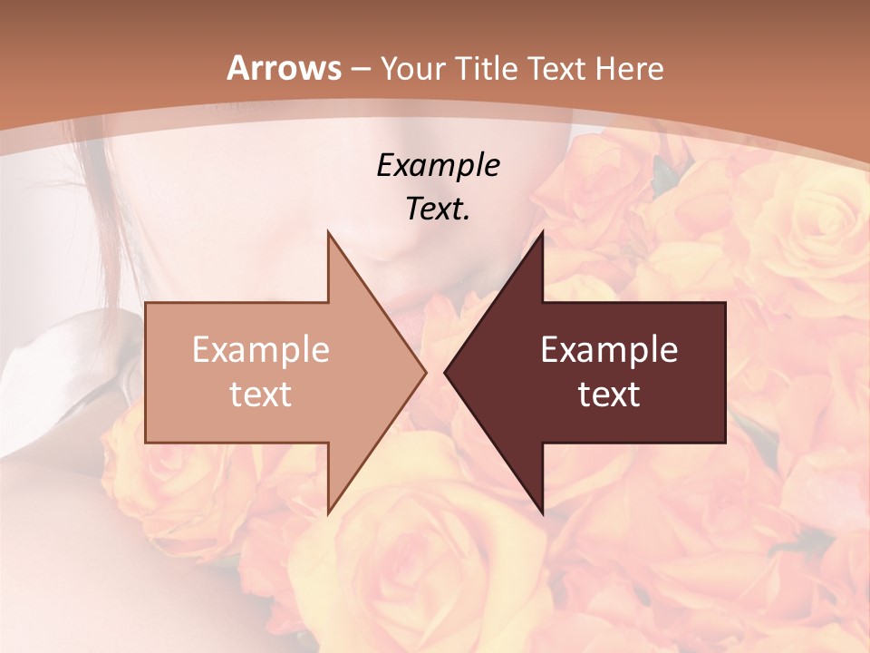 Holiday Female Present PowerPoint Template