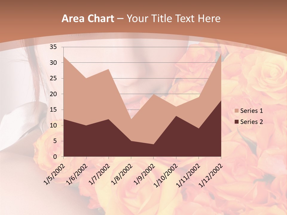 Holiday Female Present PowerPoint Template