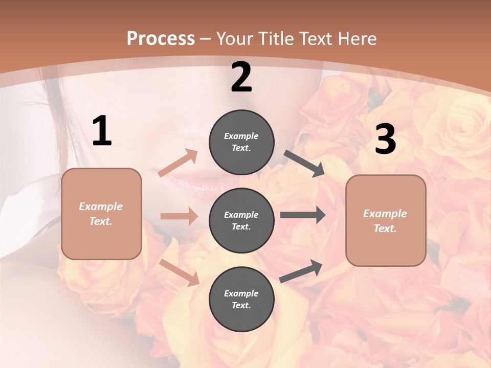 Holiday Female Present PowerPoint Template