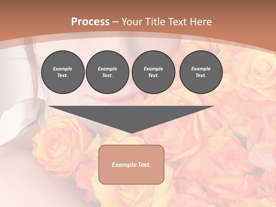Holiday Female Present PowerPoint Template