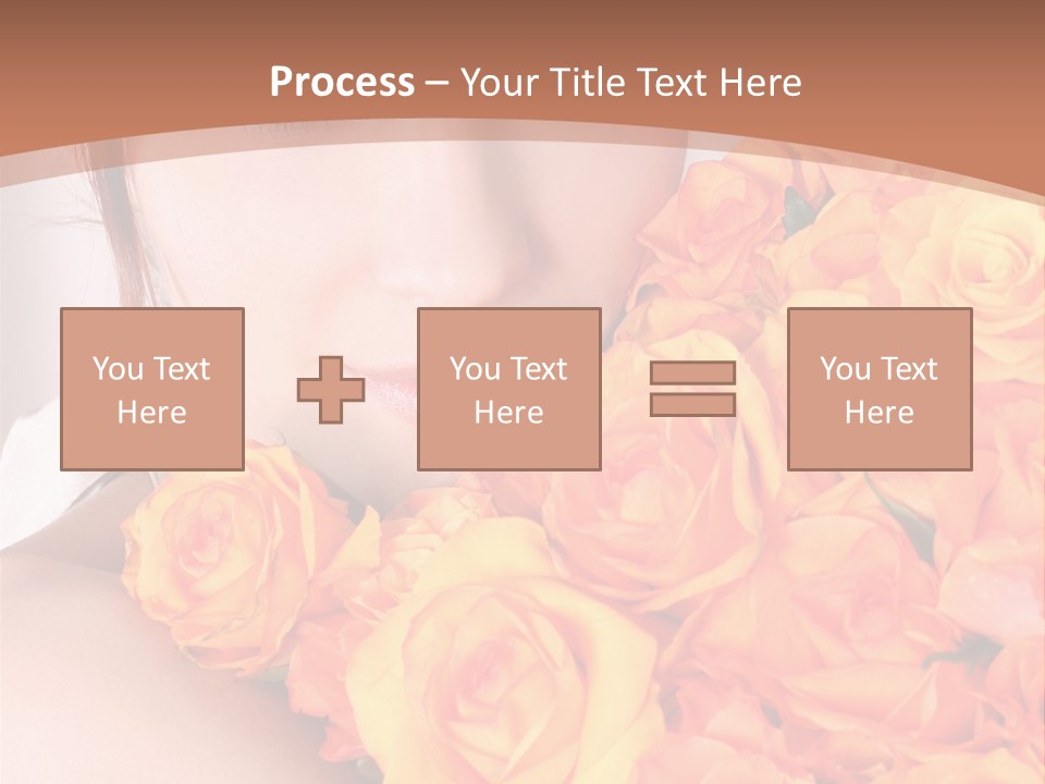 Holiday Female Present PowerPoint Template