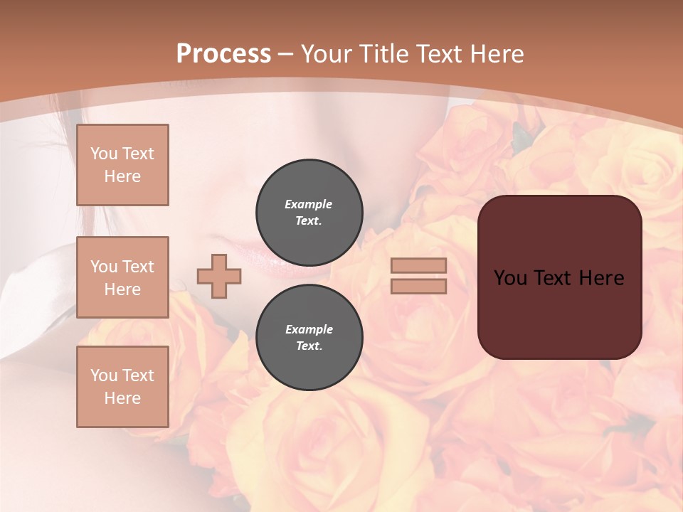 Holiday Female Present PowerPoint Template
