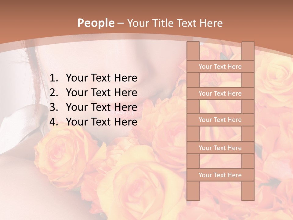 Holiday Female Present PowerPoint Template