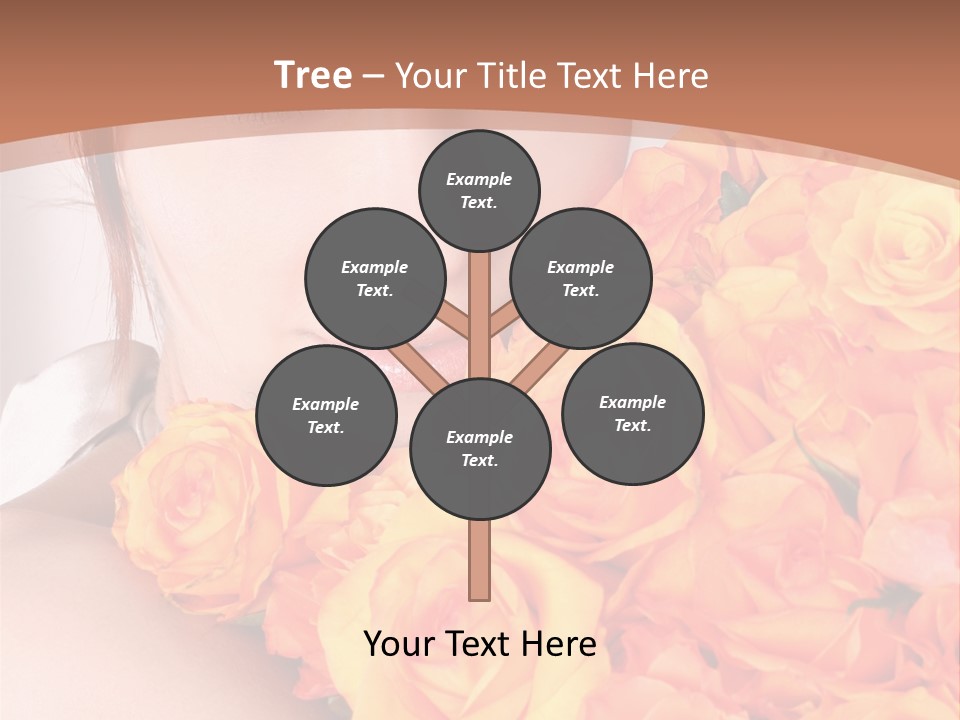 Holiday Female Present PowerPoint Template