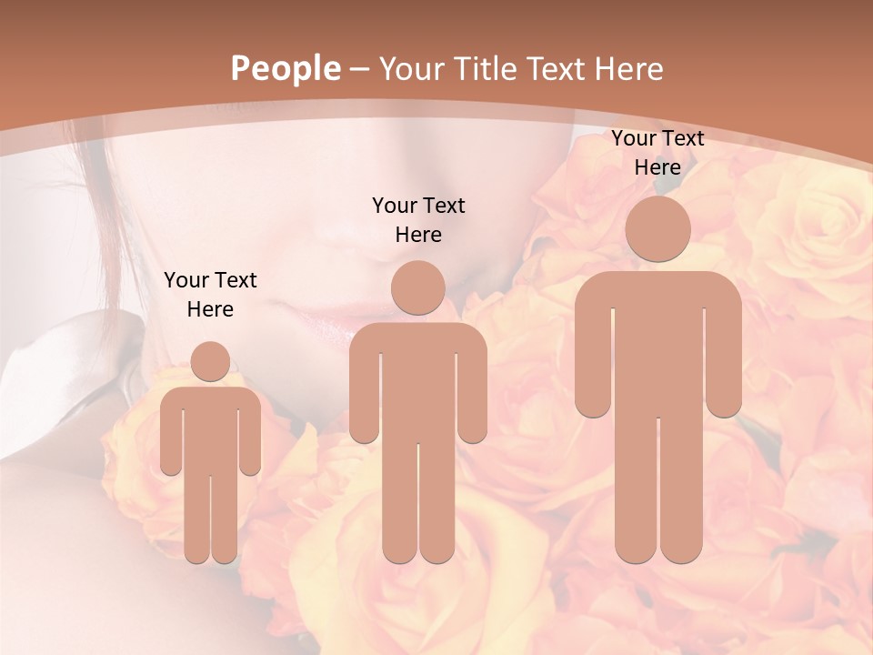 Holiday Female Present PowerPoint Template