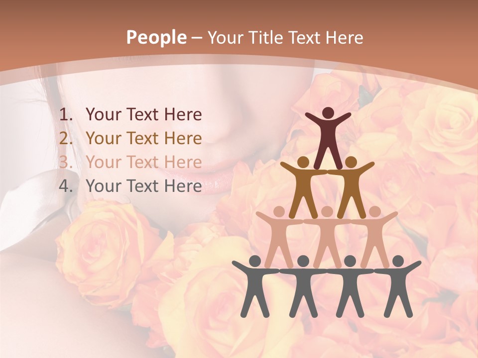 Holiday Female Present PowerPoint Template