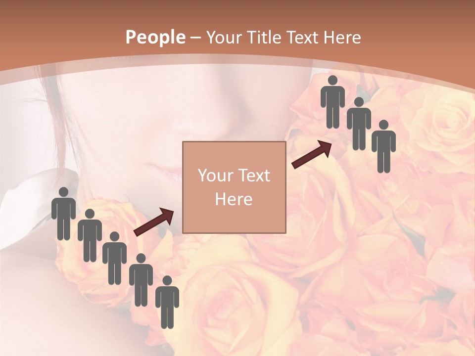 Holiday Female Present PowerPoint Template