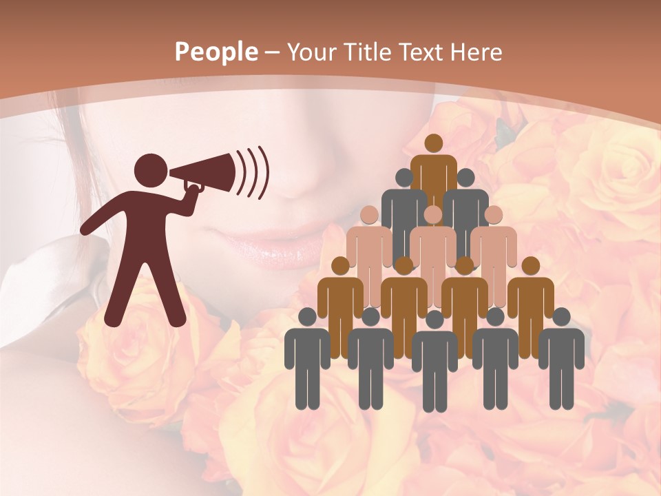 Holiday Female Present PowerPoint Template