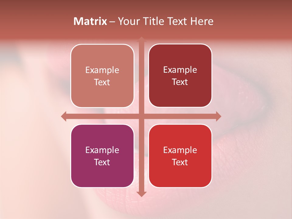 Licking Lips PowerPoint Template