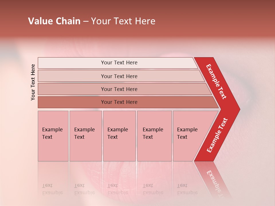 Licking Lips PowerPoint Template