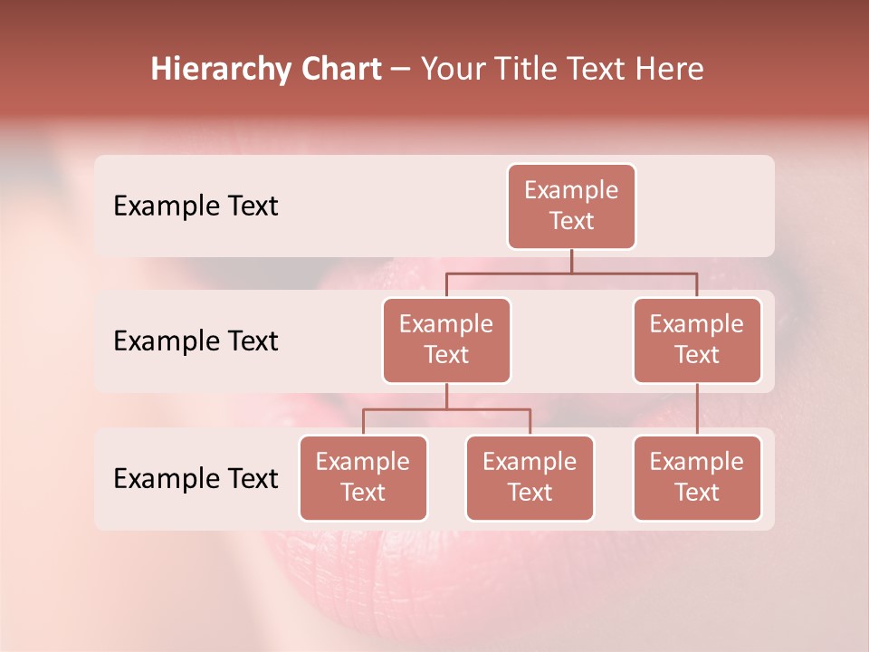 Licking Lips PowerPoint Template