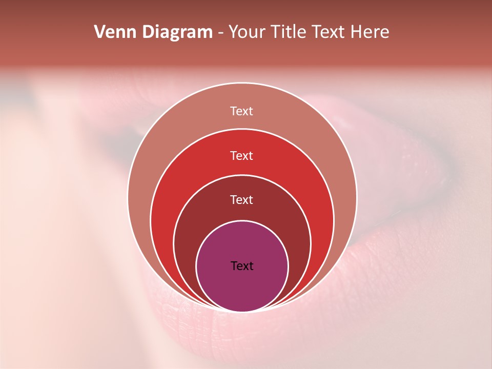 Licking Lips PowerPoint Template