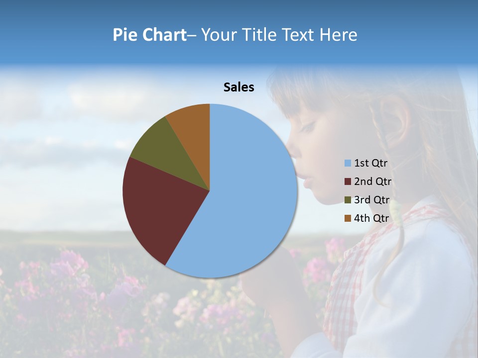 Little Girl PowerPoint Template