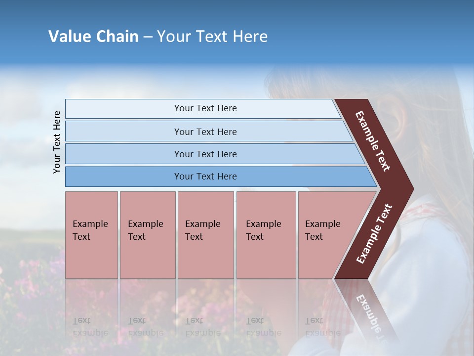 Little Girl PowerPoint Template