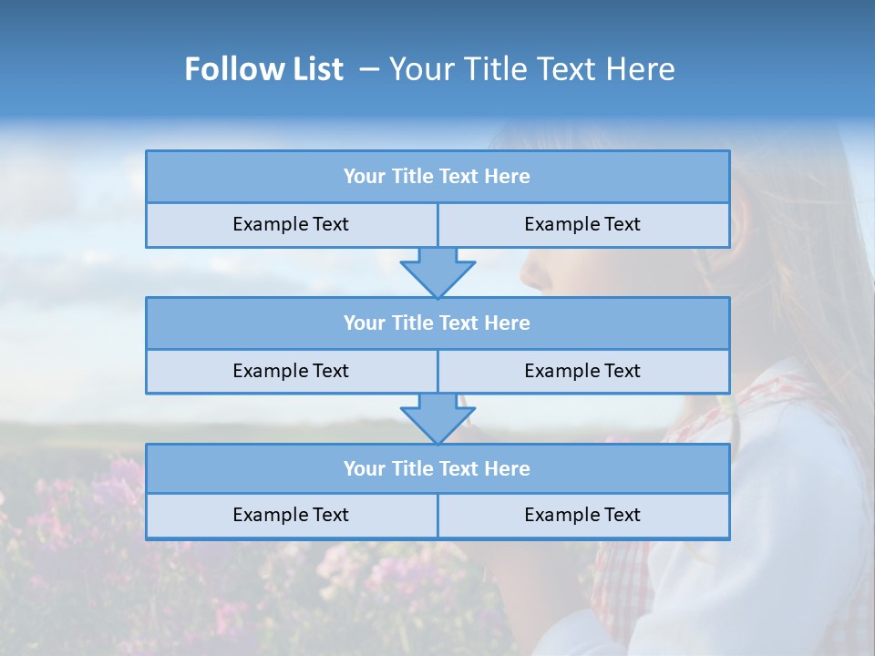 Little Girl PowerPoint Template