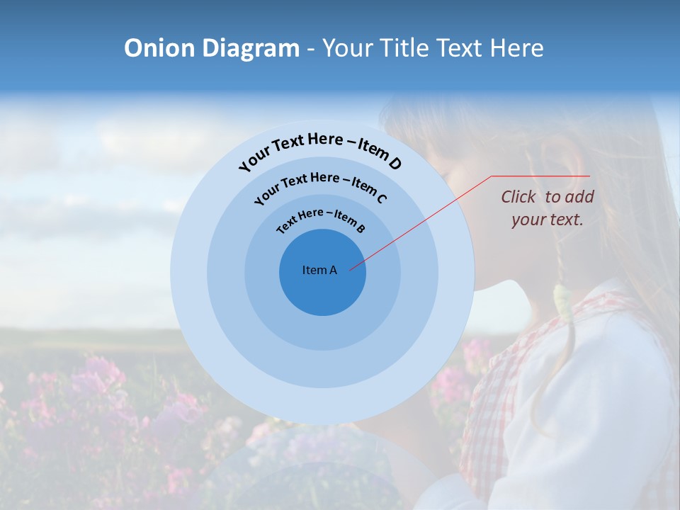 Little Girl PowerPoint Template