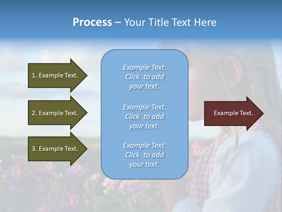 Little Girl PowerPoint Template