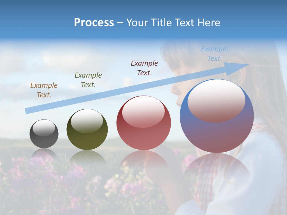 Little Girl PowerPoint Template