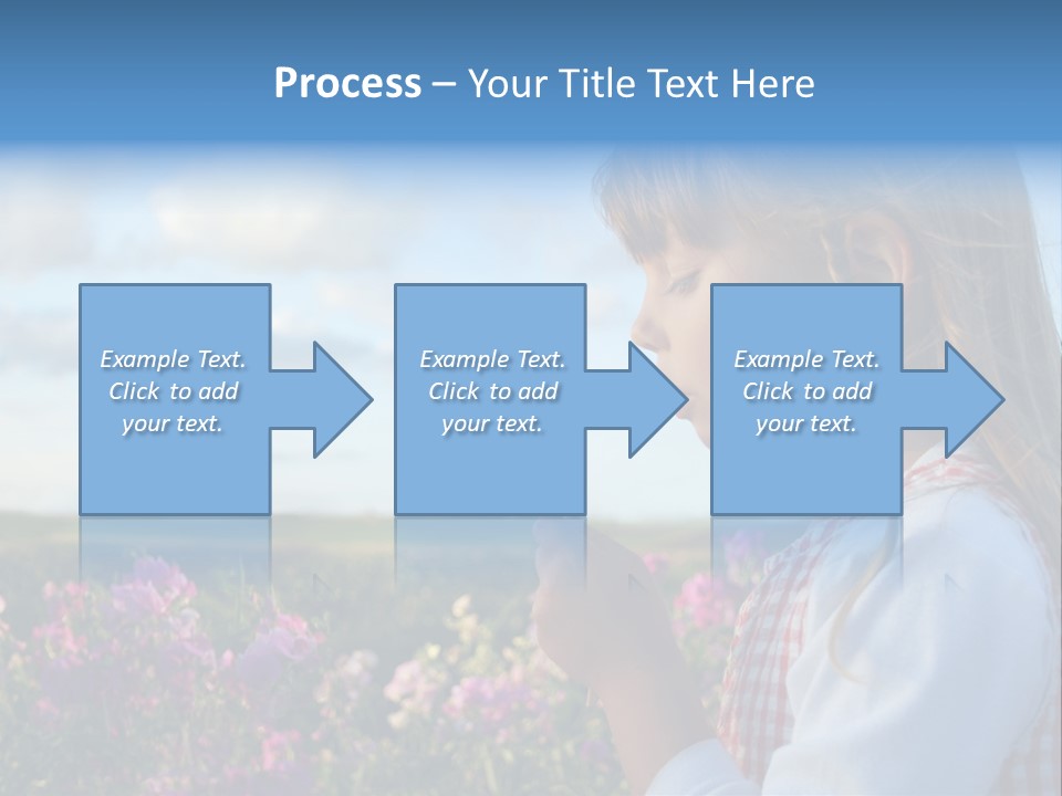 Little Girl PowerPoint Template