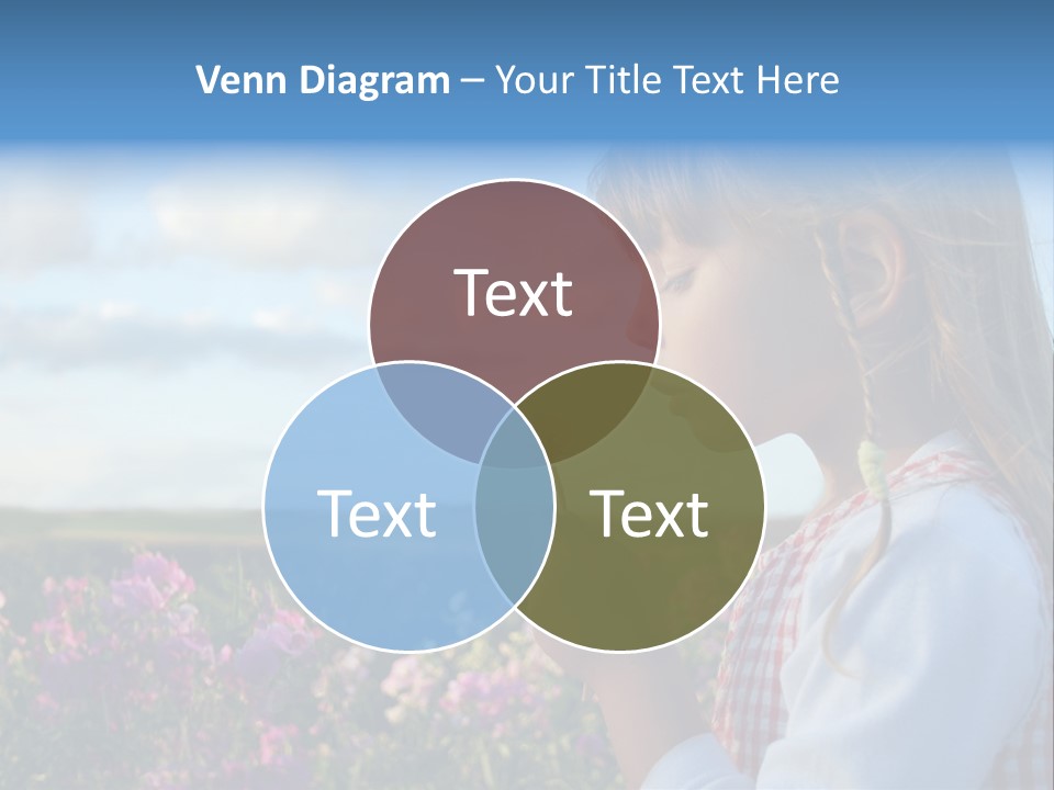 Little Girl PowerPoint Template