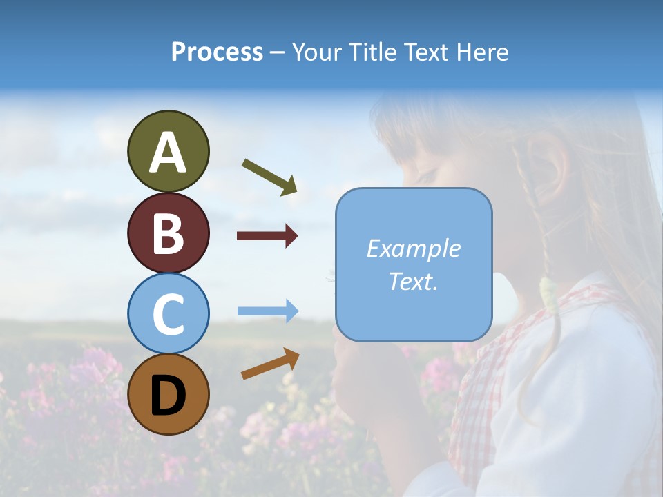 Little Girl PowerPoint Template