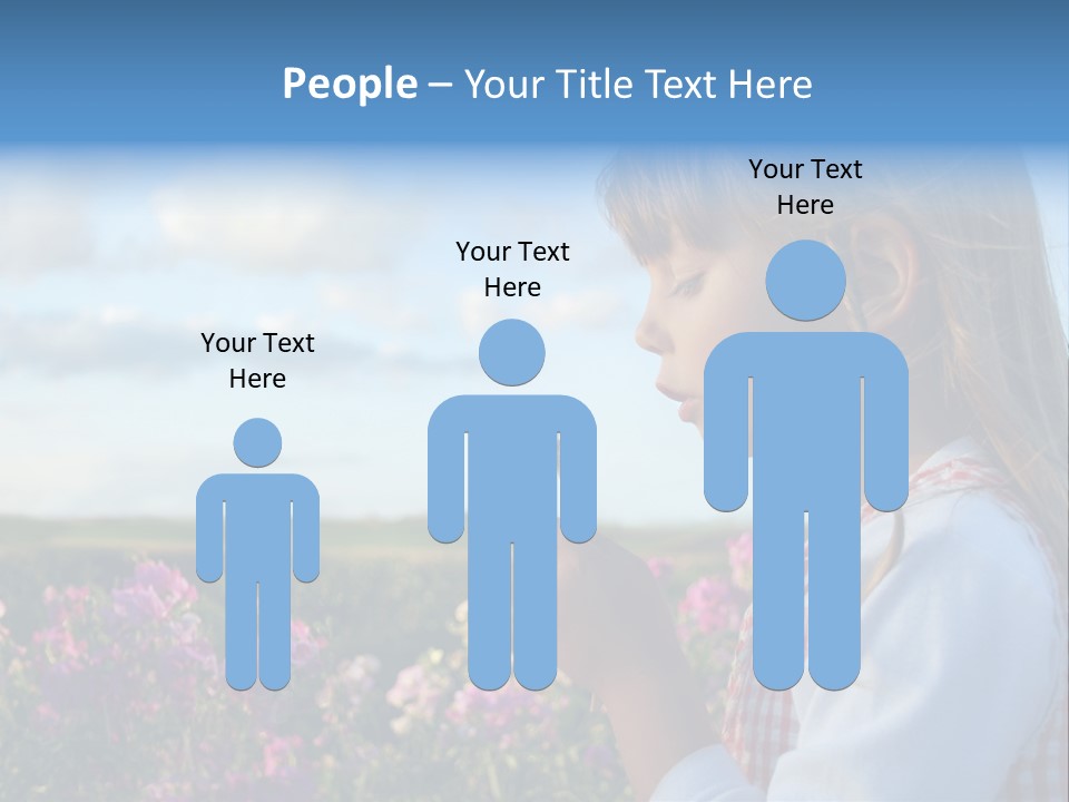 Little Girl PowerPoint Template