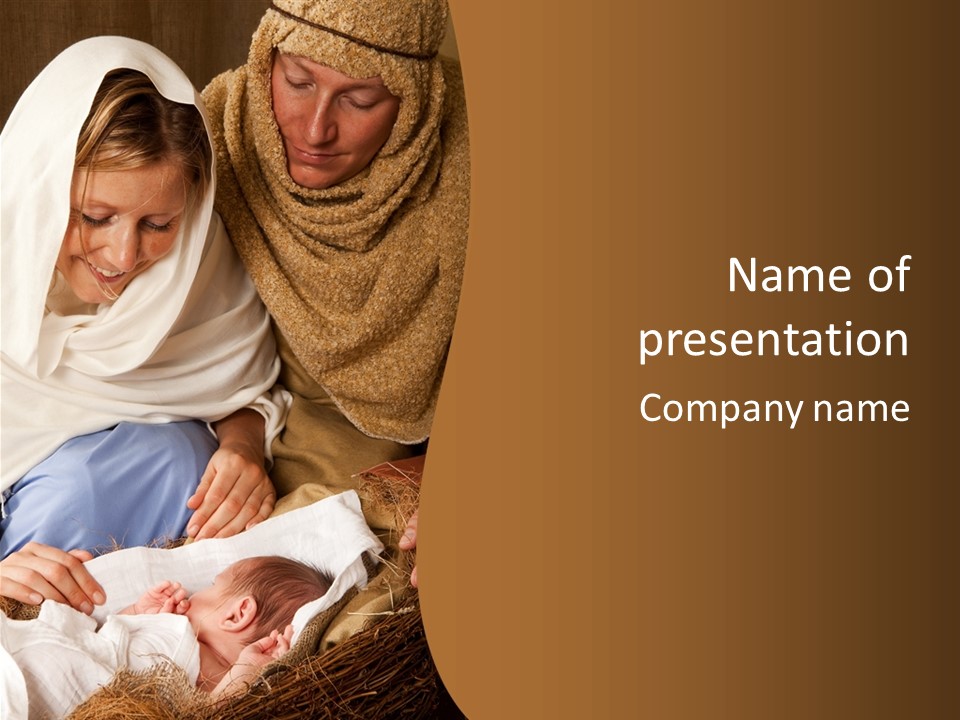 Christmas Family PowerPoint Template