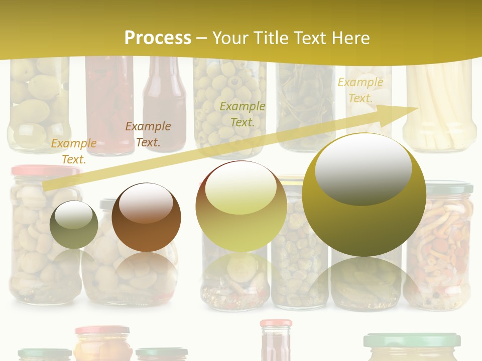 Conserved Bell Olives PowerPoint Template