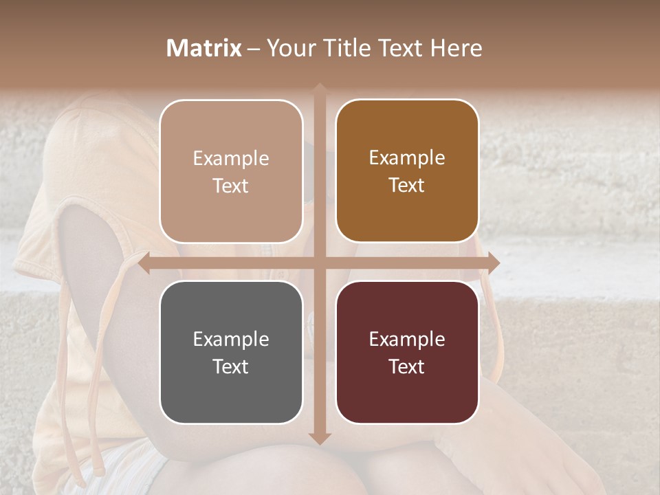 Poor Children PowerPoint Template