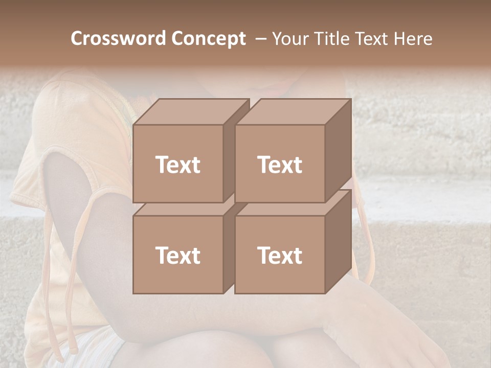 Poor Children PowerPoint Template