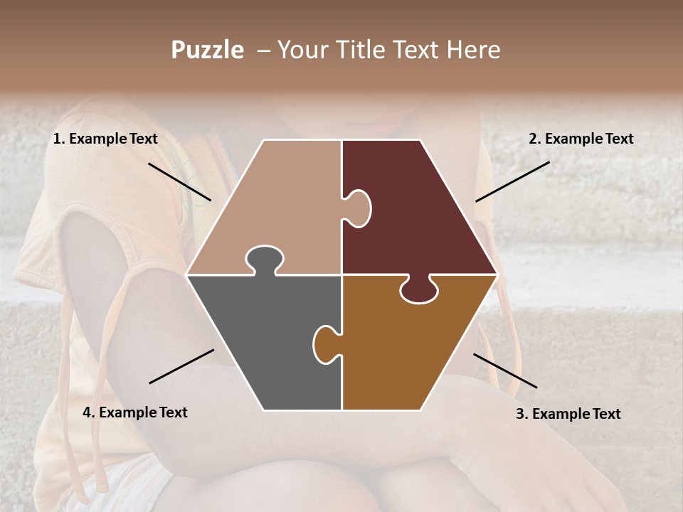 Poor Children PowerPoint Template