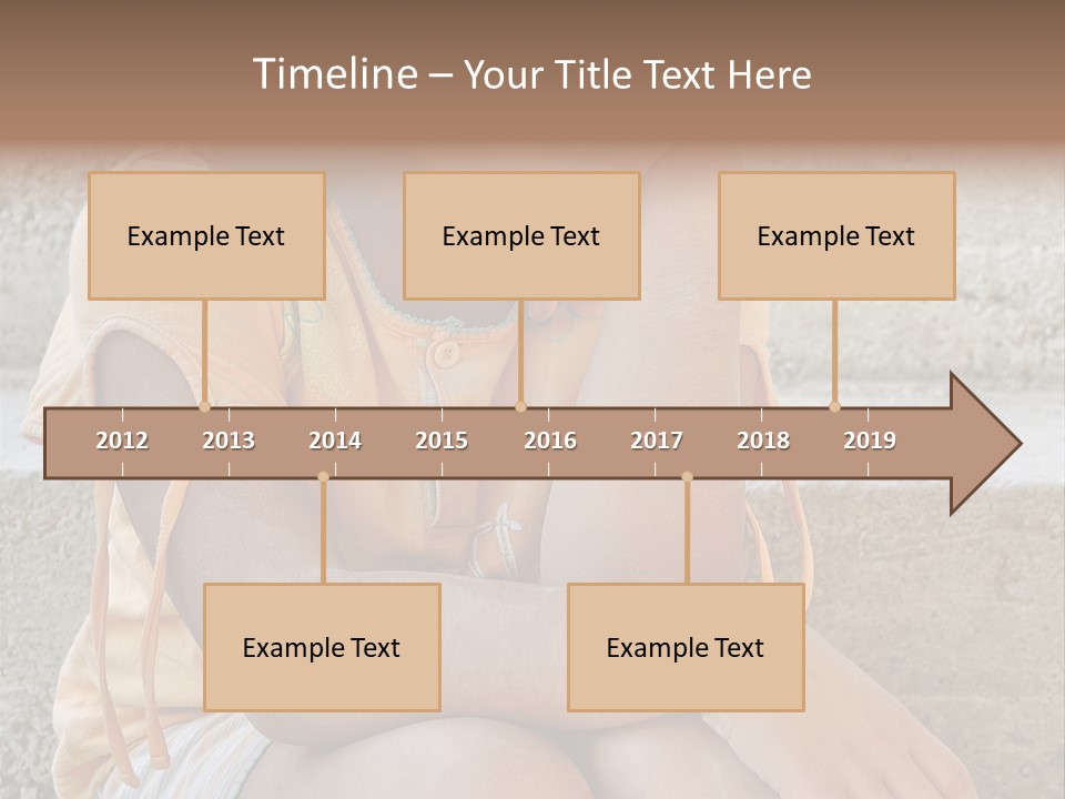 Poor Children PowerPoint Template