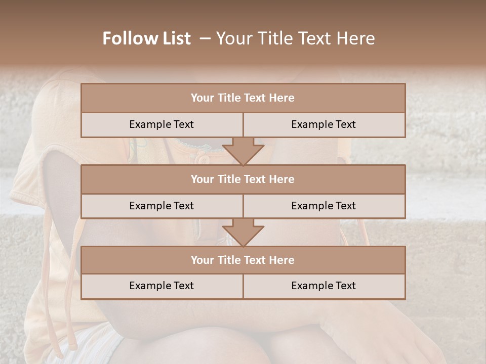 Poor Children PowerPoint Template