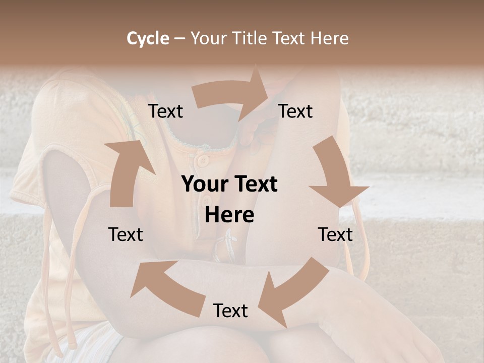 Poor Children PowerPoint Template