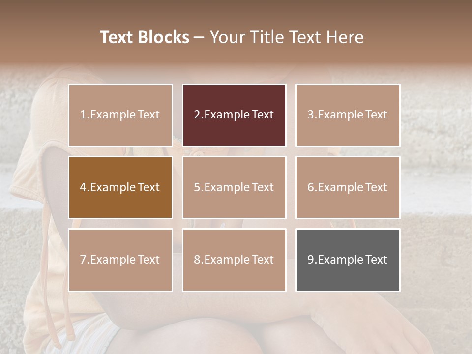 Poor Children PowerPoint Template