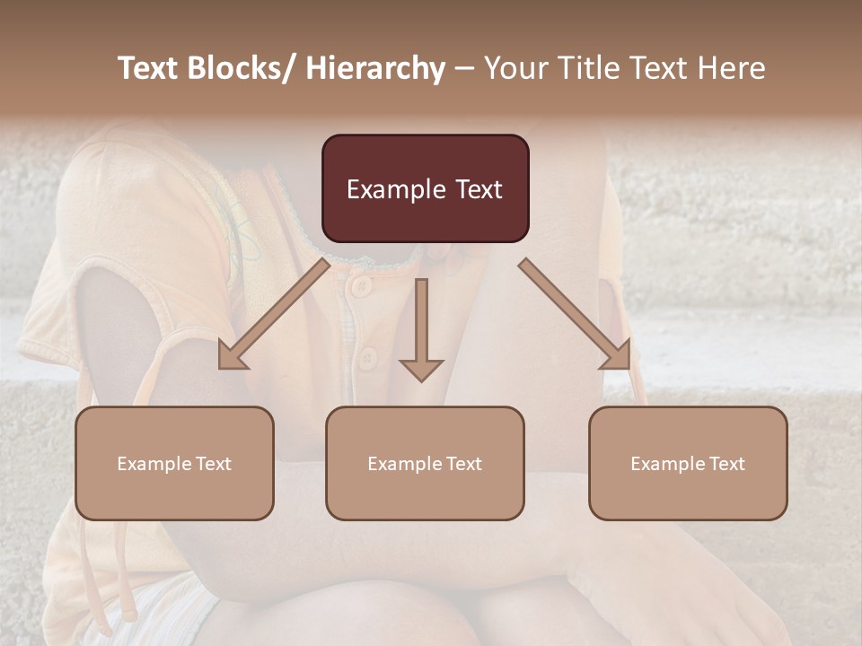 Poor Children PowerPoint Template