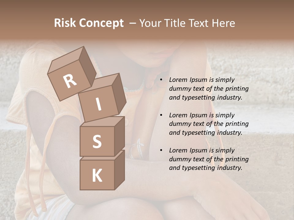 Poor Children PowerPoint Template