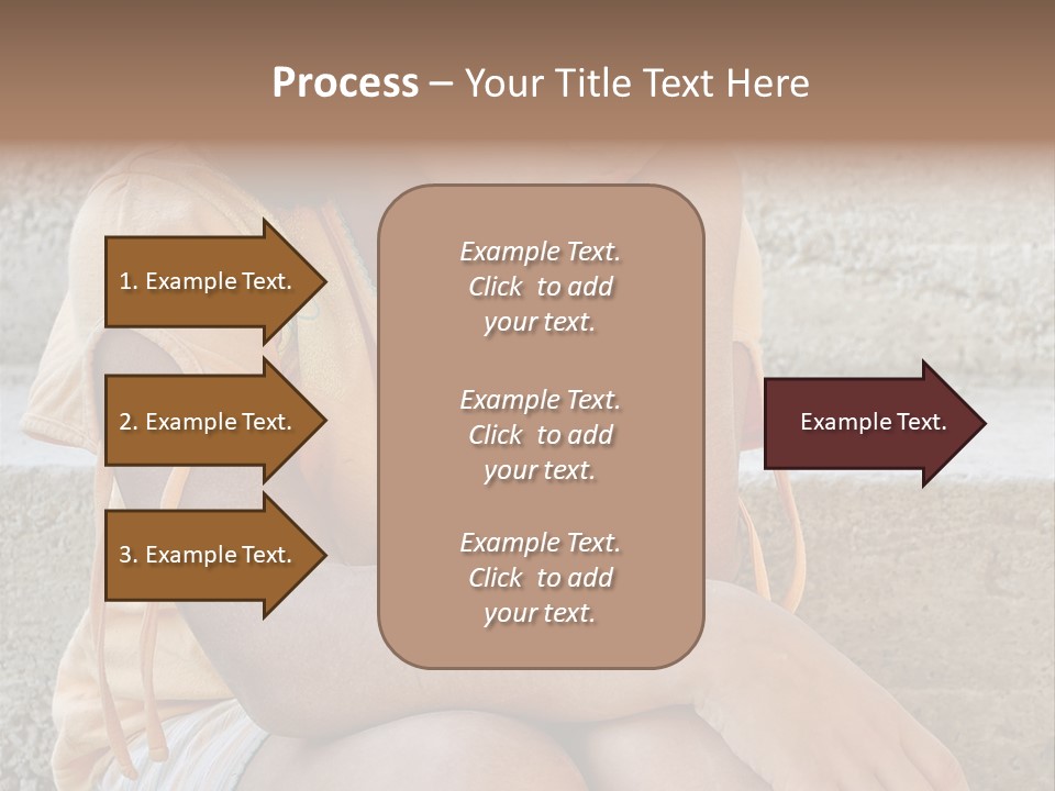 Poor Children PowerPoint Template