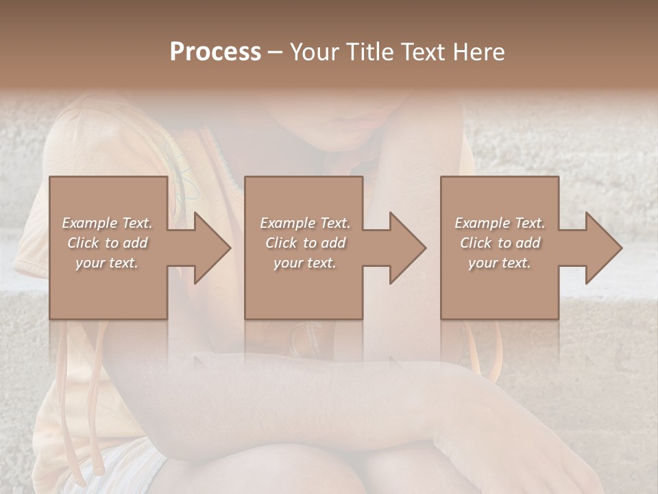 Poor Children PowerPoint Template