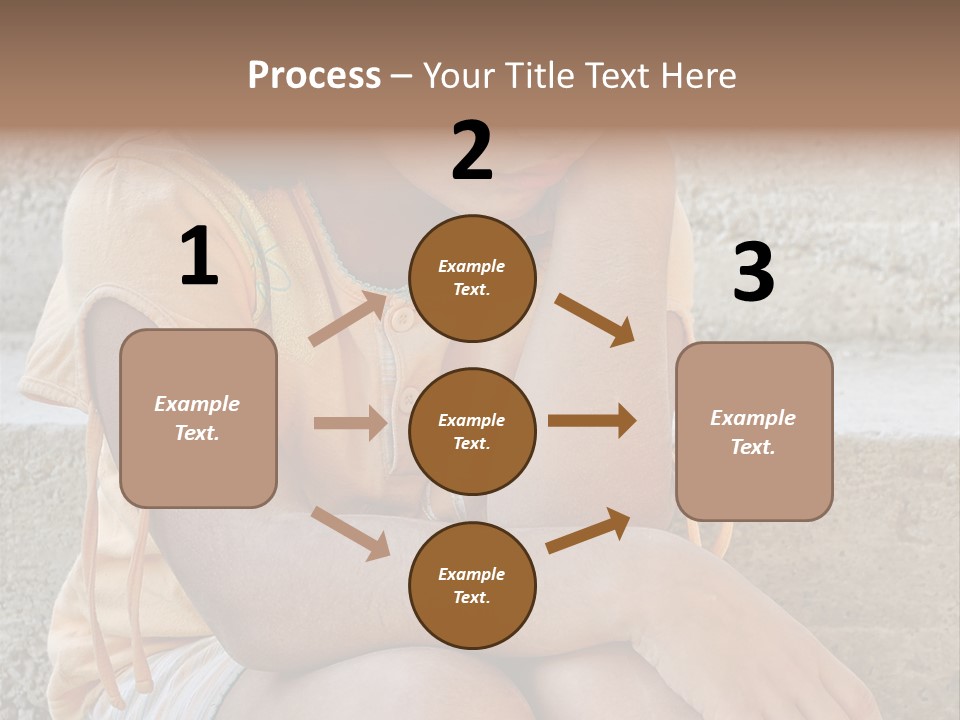 Poor Children PowerPoint Template