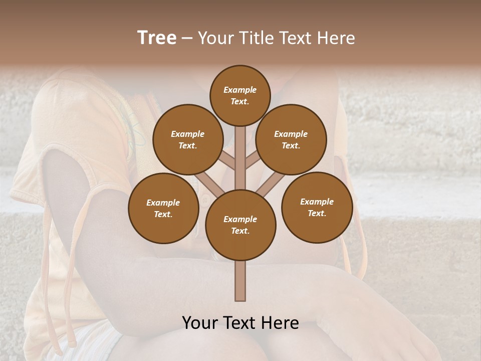 Poor Children PowerPoint Template