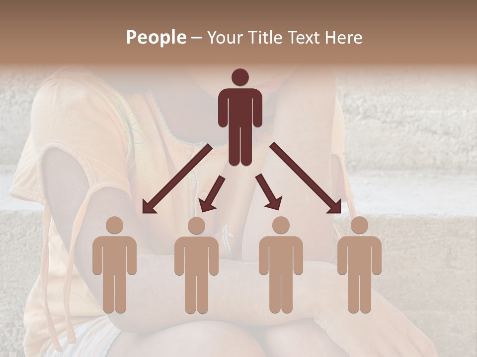 Poor Children PowerPoint Template