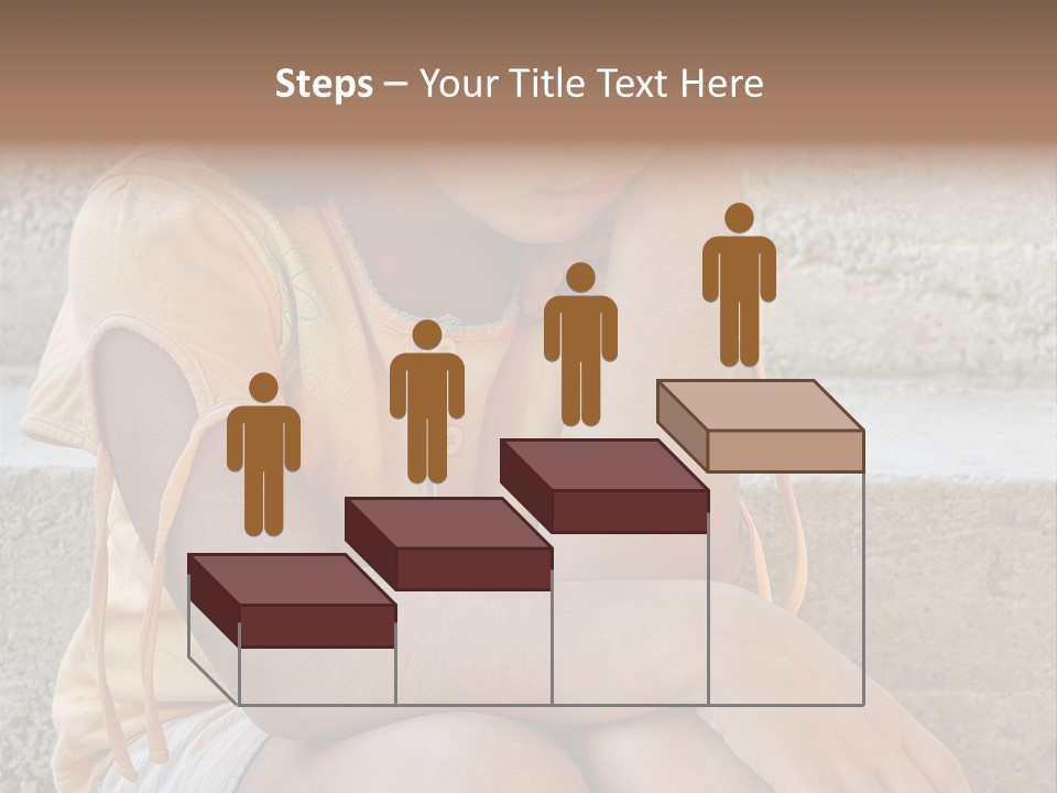 Poor Children PowerPoint Template
