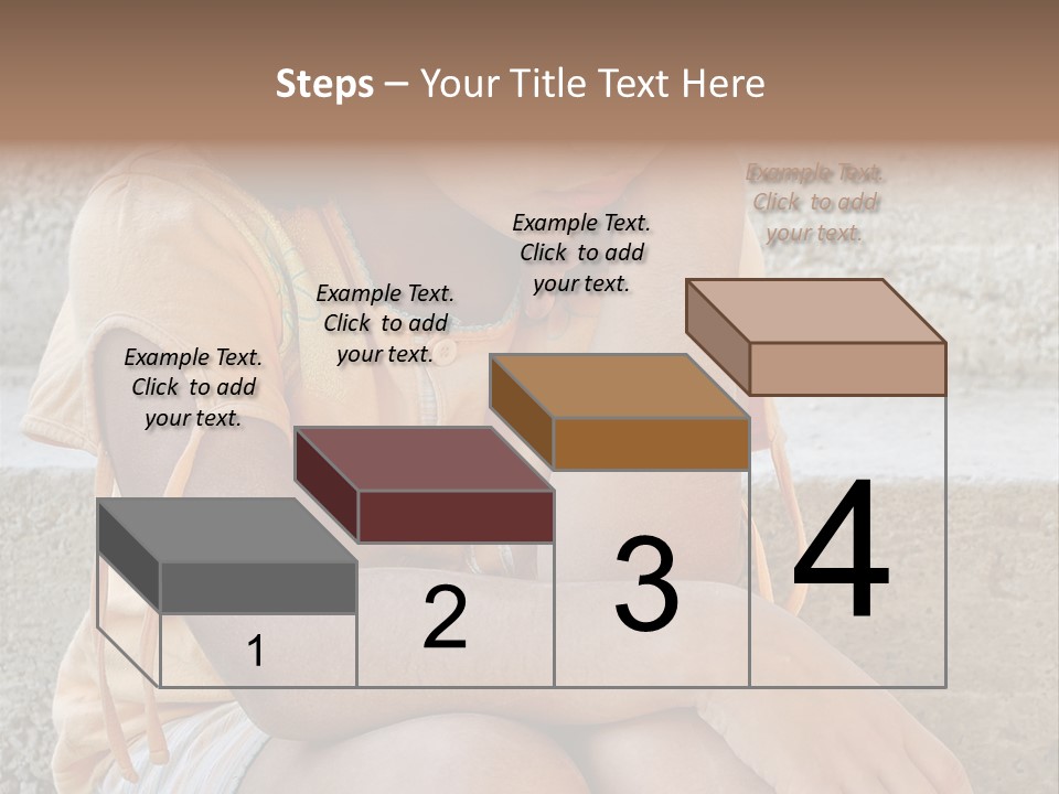 Poor Children PowerPoint Template