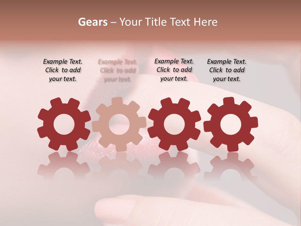 Lips Voluptuous Studio PowerPoint Template