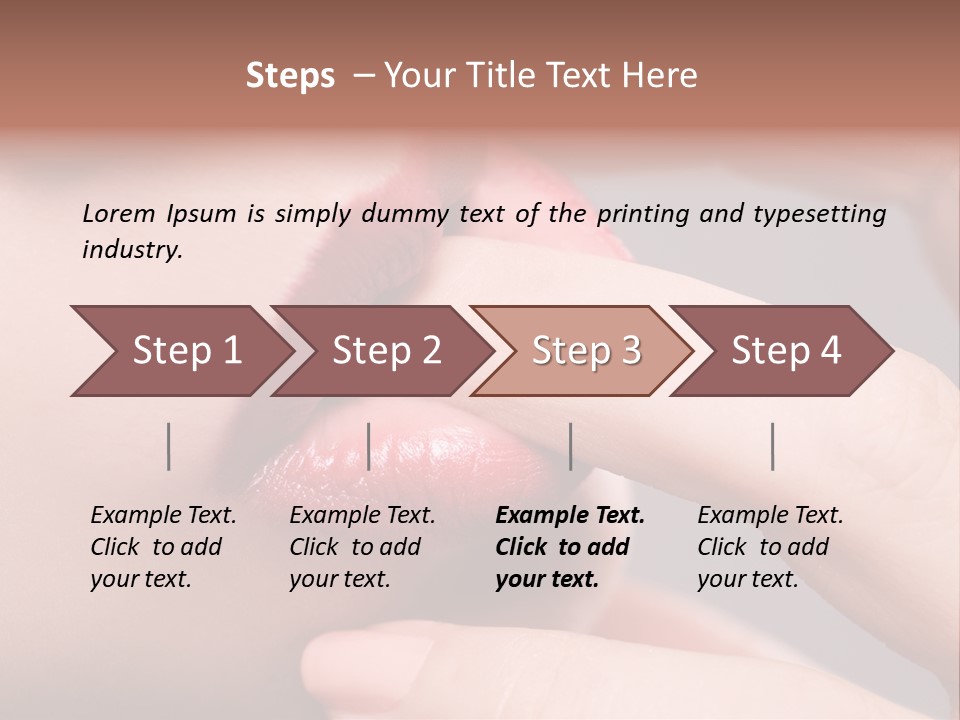 Lips Voluptuous Studio PowerPoint Template