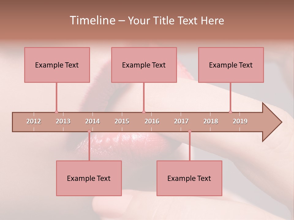 Lips Voluptuous Studio PowerPoint Template
