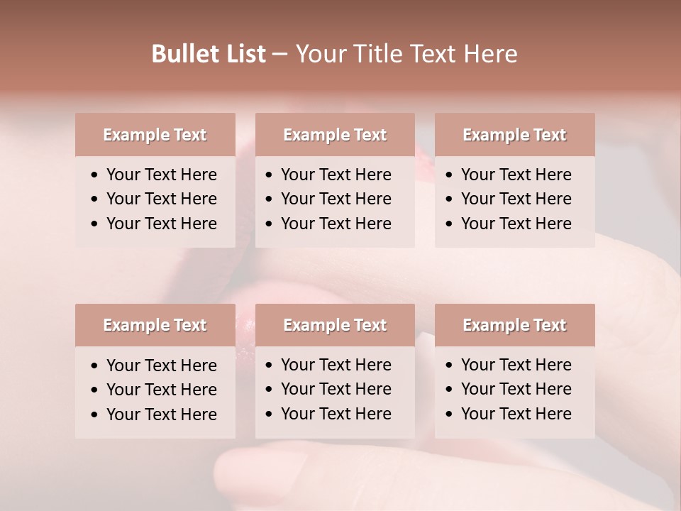 Lips Voluptuous Studio PowerPoint Template