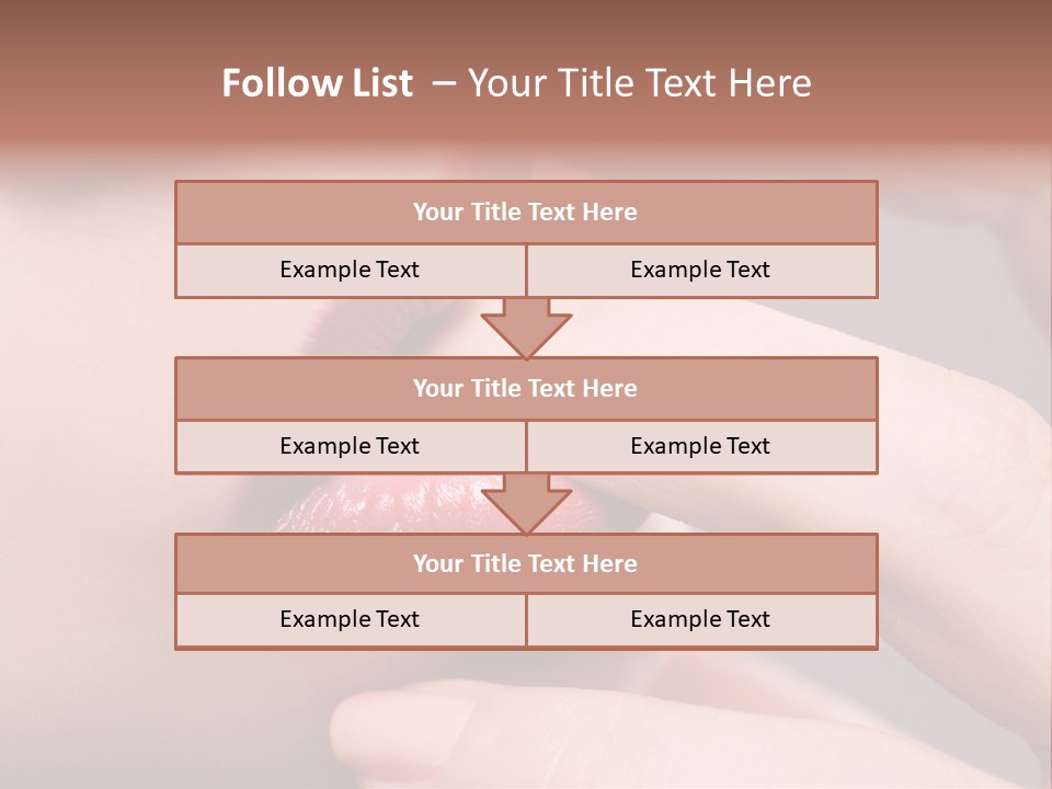 Lips Voluptuous Studio PowerPoint Template